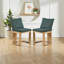 Ensemble de 2 chaises d'intérieur en bois d'hévéa avec capacité de poids de 250 lb-545586532