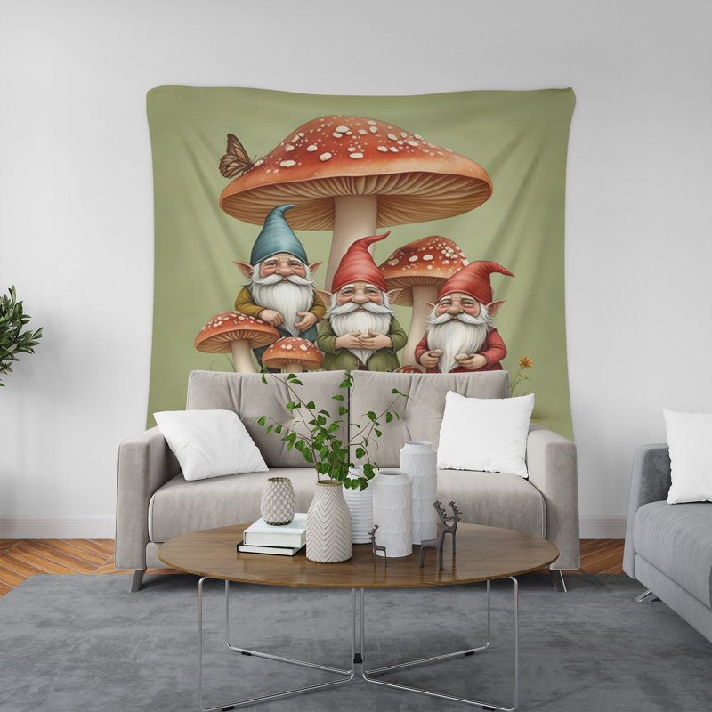 Tapisserie murale, H 80 po x l 68 po x P 0,8 po