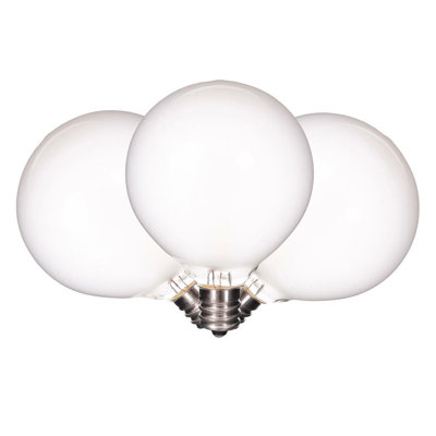 15Lt LED Glass G50-E12 Filament End-Connecting Set with Green 20AWGXTW Wire and 6"x12"x6" Bulb Spacing. 120V-.6W. UL Approved.