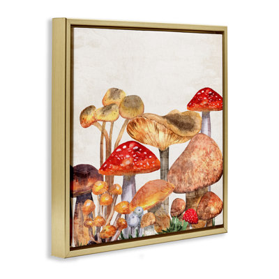 Rustic Woodland Mushrooms