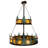 Rustic Lodge Tiered Chandelier