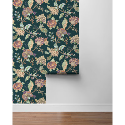 Corbijn 18' L x 20.5" W Peel and Stick Wallpaper Roll