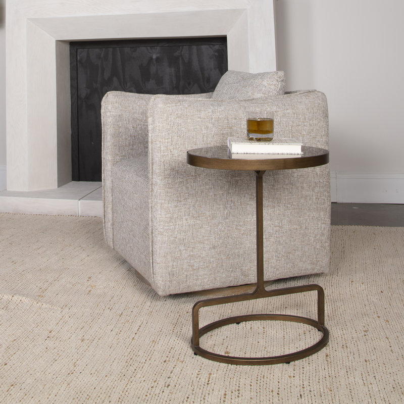 Schauer Stone Top End Table