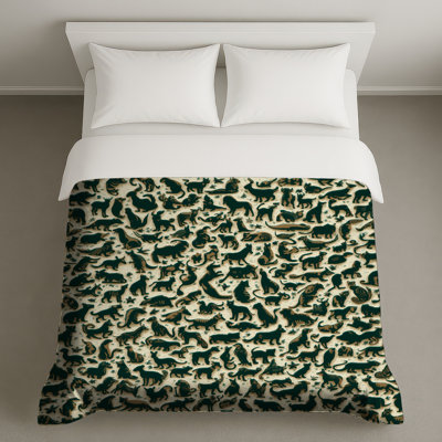 Housses de couette Animal Silhouettes Collage