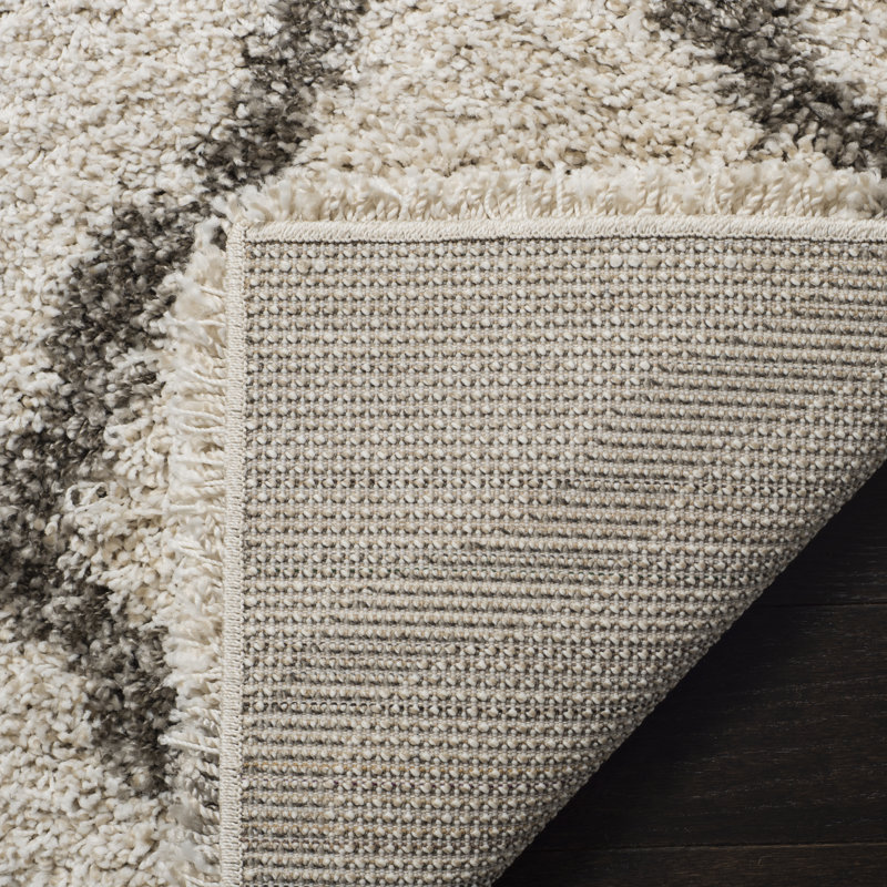 Darrol Hudson Shag Performance Geometric Rug, Rectangle 3' x 5'