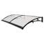 DENFER Polycarbonate Cover Retractable Door / Window Awning-102802388