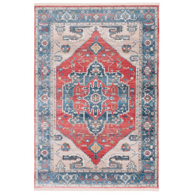 Tapis rouge / bleu Powe
