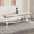 47.2in Wrought Iron Frame Shoe Storage Bench-109796063