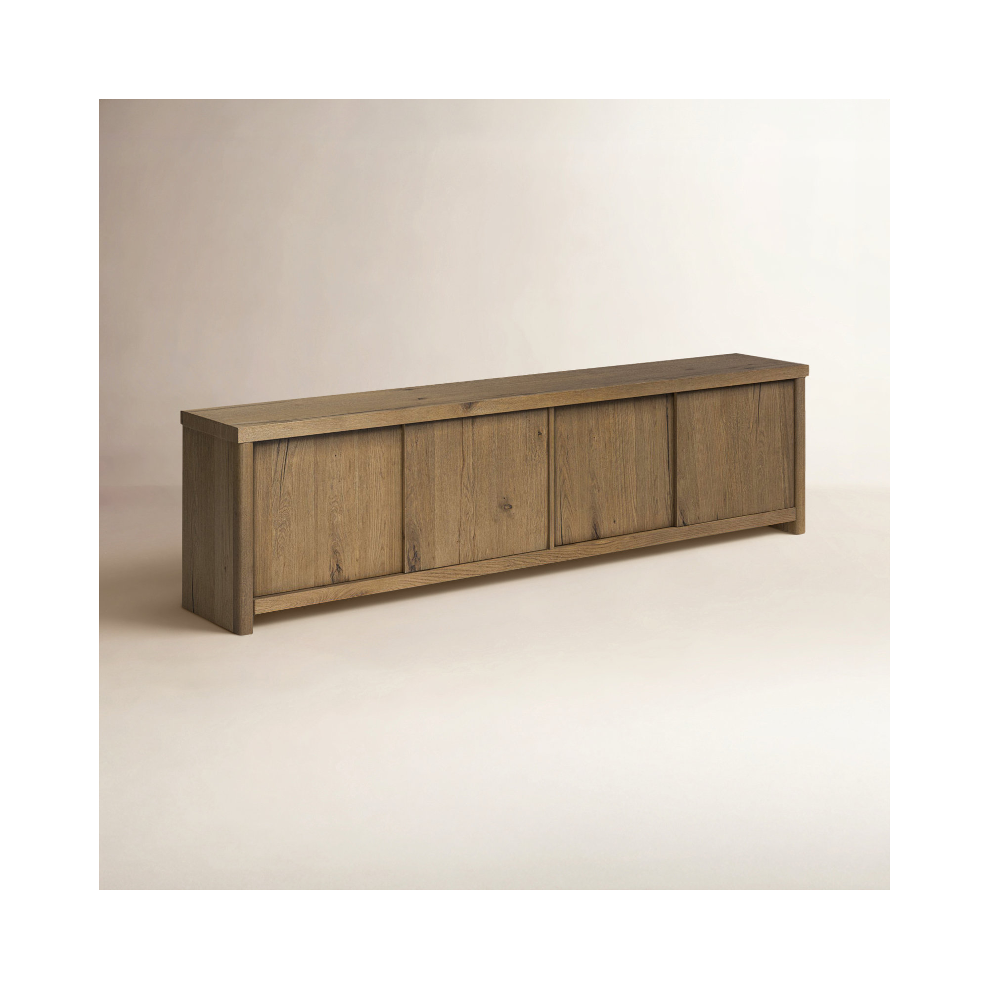 Storybook 94.25'' Media Console, Light Brown