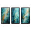 «Turquoise Tranquility», 3 pièces sur toile-745741260-745741261