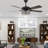 52" Luxury Crystal Ceiling Fan With Remote Control Kit