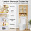 Freestanding Over The Toilet Storage