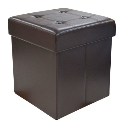 Repose-pieds touffeté de rangement Kewstoke