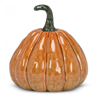 Large Pumpkin Figurine