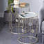 Ensemble de table d'appoint en métal Eppler