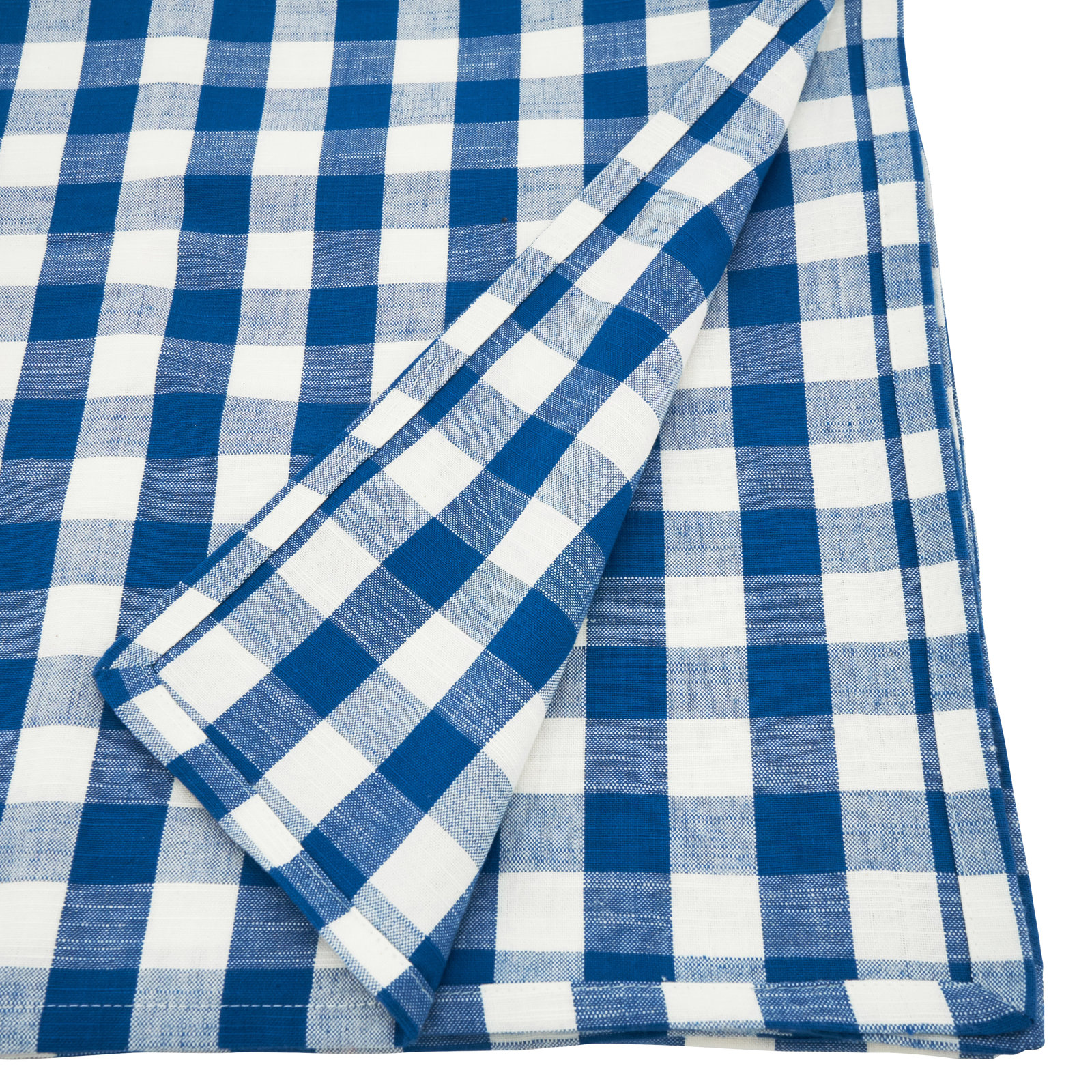 Utopie Gingham Tablecloth, French Blue