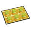 Tapis d’extérieur antidérapant à agrumes limes et oranges Yelverton-38445328
