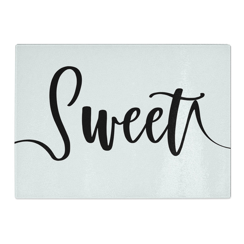 Sweet Dream No.1 Typography Chopping Board, 20cm W x 28.5cm L