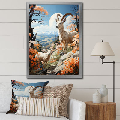 «Ourzazate Goat Mountain Explorer Pastoral II», reproduction sur toile