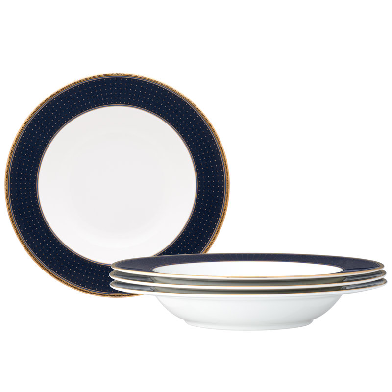 Ensemble de 4 bols à soupe Noritake Blueshire, 8 1/4 po, 12 oz