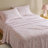 4-Piece 100% Cotton Flannel Pigment Printed Sheet Set,Holiday Doodles-122817848-122817847