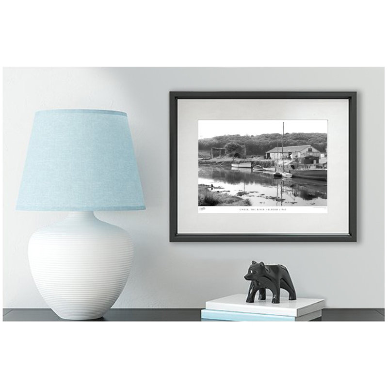 Gweek, The River Helford C1960 - Single Picture Frame Print, 28cm H x 36cm W x 2.3cm D
