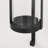 Kero Black Metal Wall Candle Holder