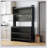 Heavy-Duty Metal Storage Shelves with Lockable Doors and Smooth-Rolling Wheels, Perfect for Organized and Efficient Storage Solutions.