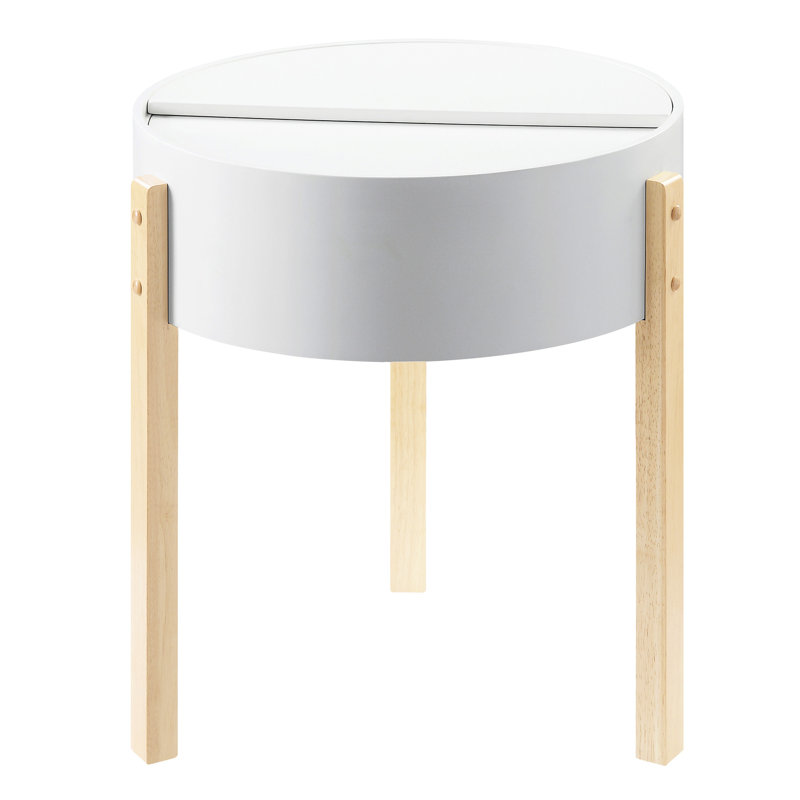 Table de bout avec rangement Mid-Century