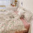 Chic 100% Cotton Flower Printed Duvet Cover Set-110239095-110239081