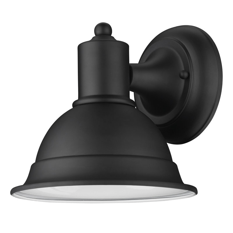 Edison Wall Light, Matte Black