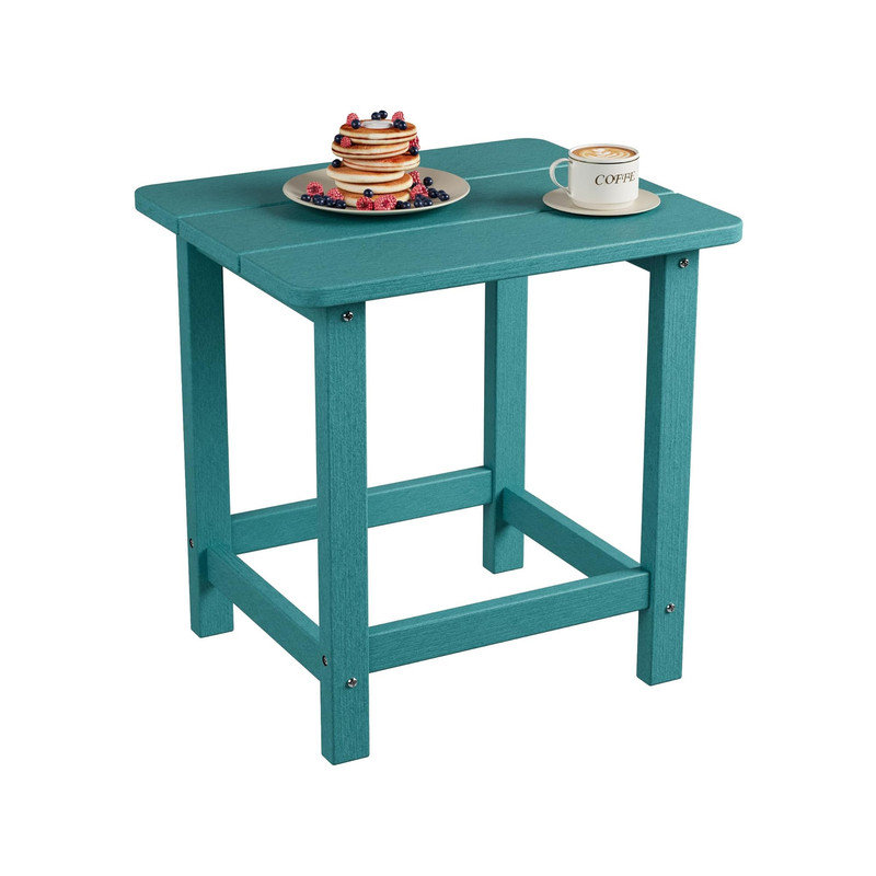 End Table, Blue