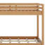 Wood Bunk Bed With Ladder And Trundle-1554384500
