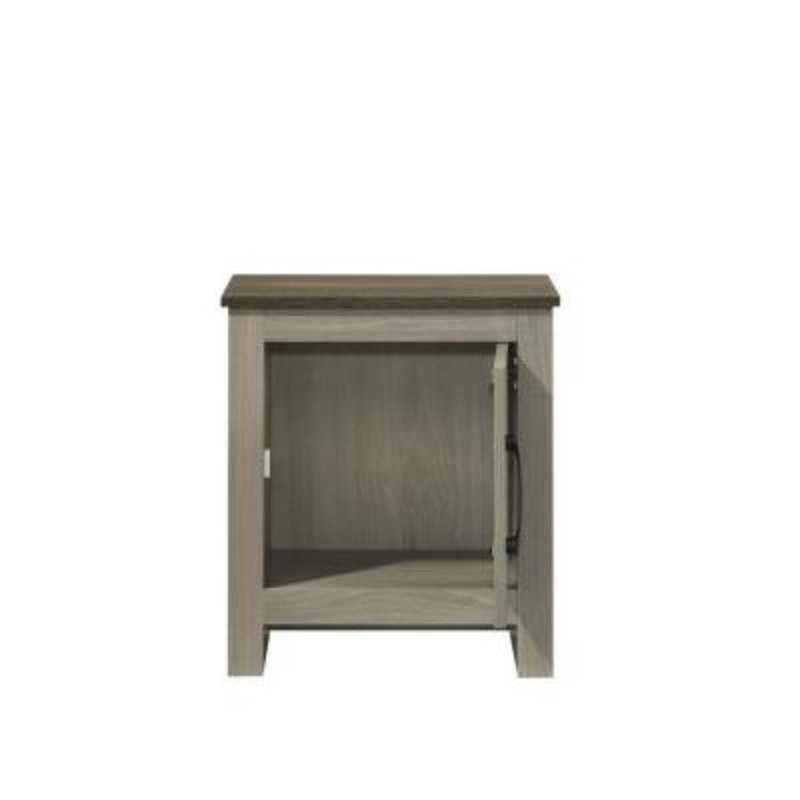 Table de bout, table d'appoint, table de chevet avec porte d'armoire