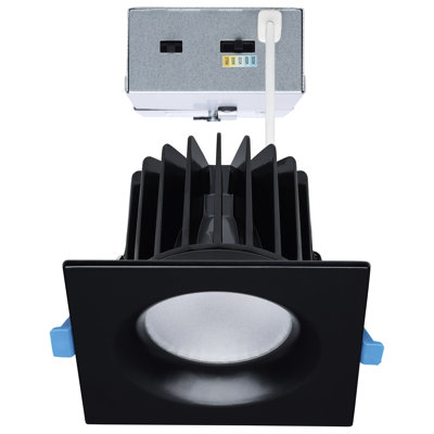 3.56'' Selectable Color Temperature 24 Watt Dimmable Air-Tight IC Rated LED Canless Recessed Lighting Kit