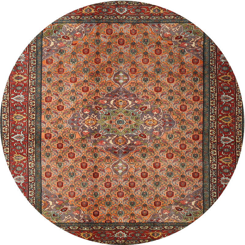 Ceaser Oriental Indoor Rug, Round 3'
