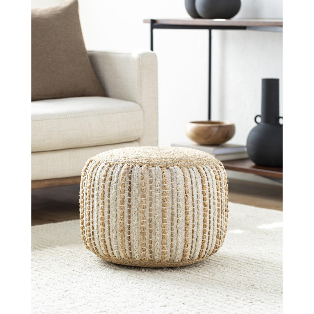 Susie Jute Pouf Laurel Foundry Modern Farmhouse®