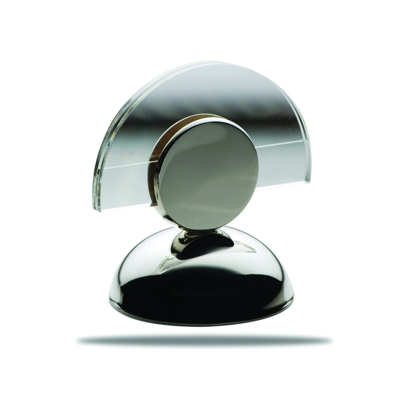 Palace Round Table Number Stand 4" - 12 Pieces - Stainless Steel
