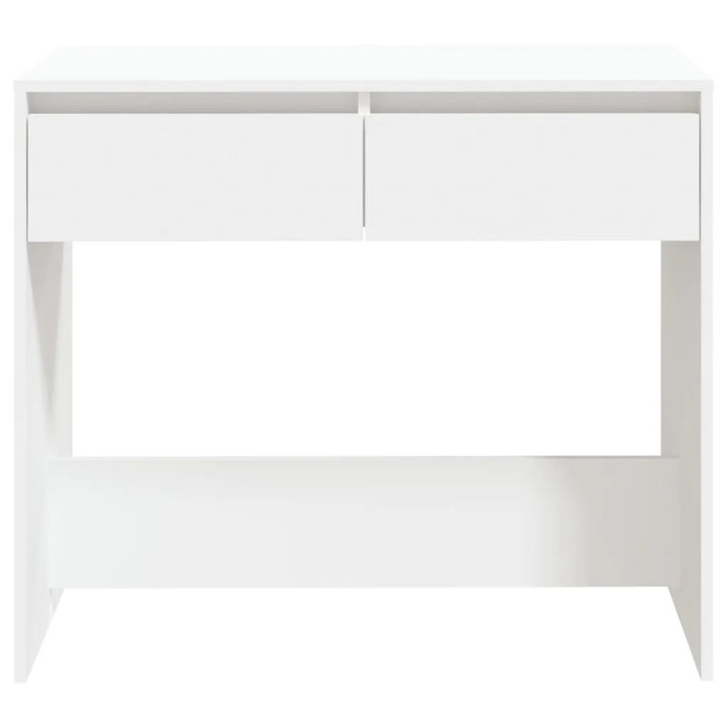 Isaish Console Table, White, 76.5cm H x 89cm W x 41cm D