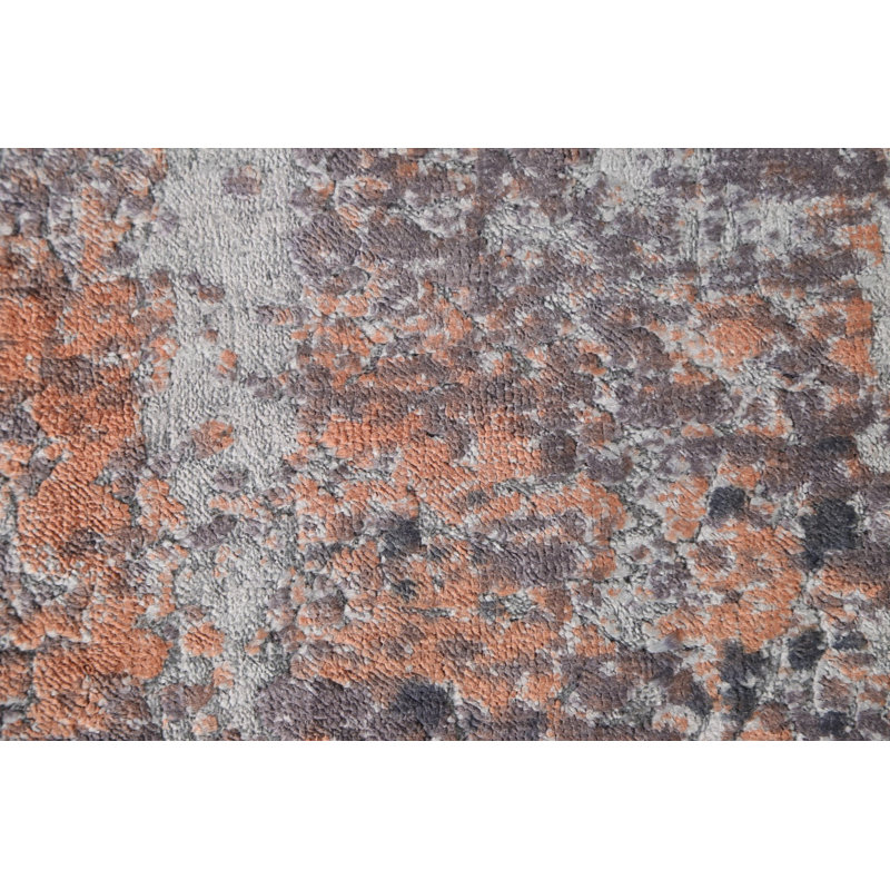 Tapis abstrait délavé 5 x 7