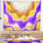 Violet / jaune