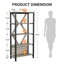80cm W Metal Bookcase-1401043067
