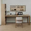 Bureau rectangulaire en bois massif noyer-108741149-108741147
