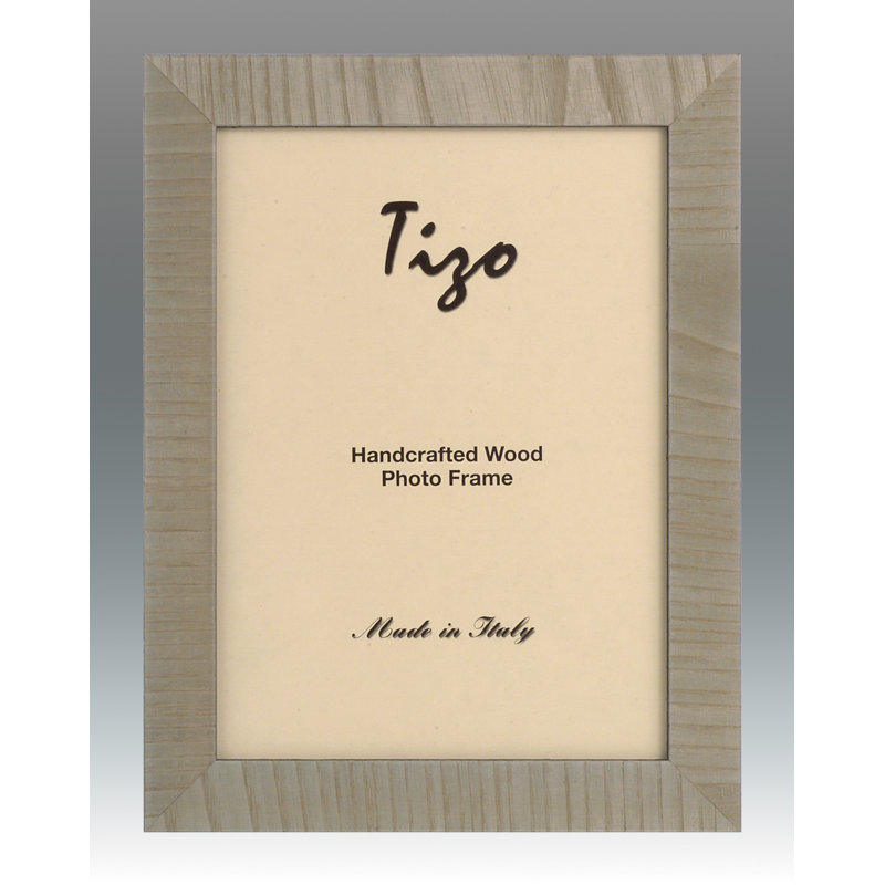 Wood Picture Frame, 5" x 7", Beige