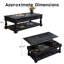 Table basse à plateau relevable avec tablette fixe Farmhouse-2139345831