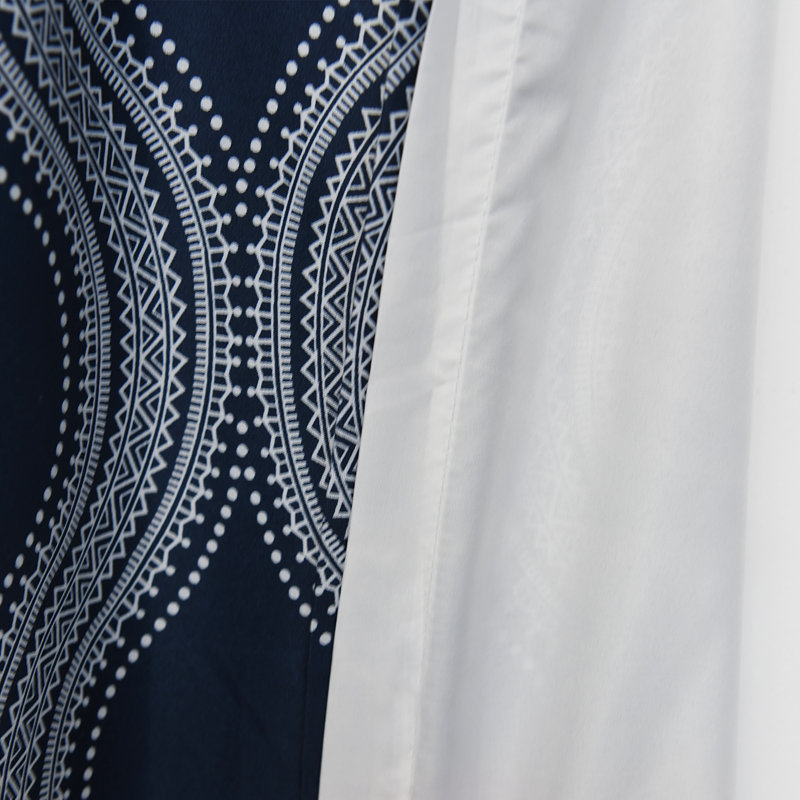 Semi Sheer Curtain Pair