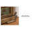 Gold Solid Wood+Glass Display Cases-120926433