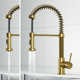 Edison 19" H 1-handle Pull-Down 2-Function Sprayer Kitchen Faucet