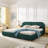 King Size Upholstered Bed Frame-790020638