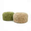 Round Tibetan Lamb Sheepskin Ottoman-950018334-950018346